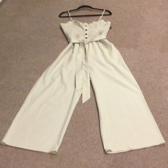 Lulus Pants - Lulu’s Beige Romper